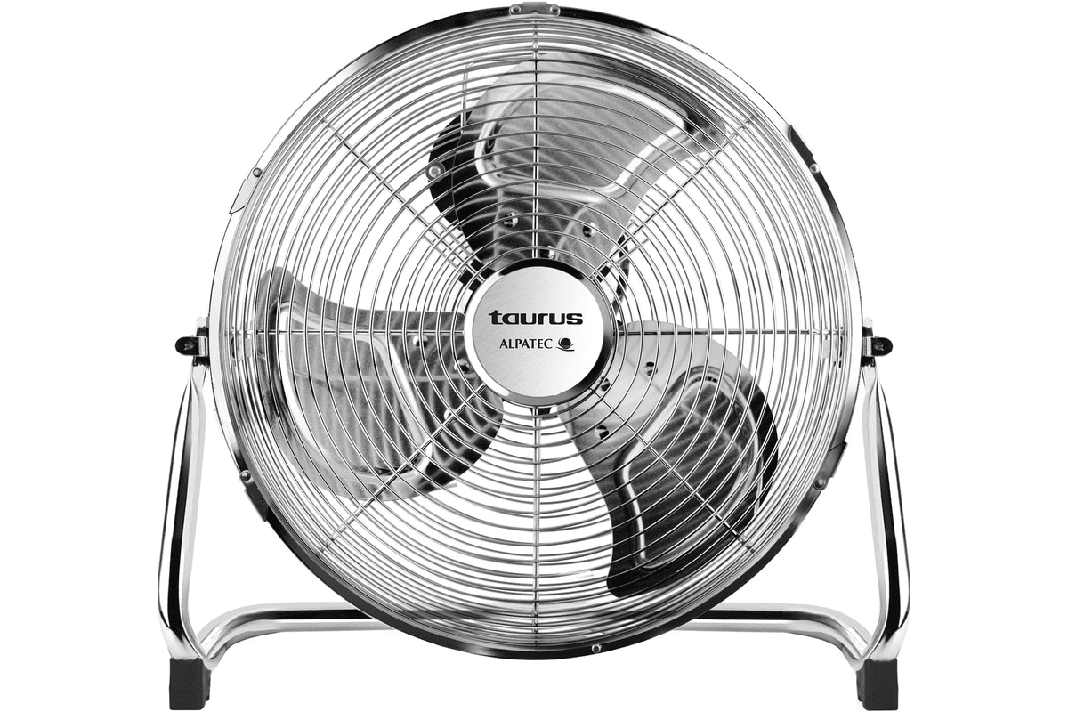 Ventilateur de sol Taurus Sirocco 18 avec pales métalliques et base antidérapante