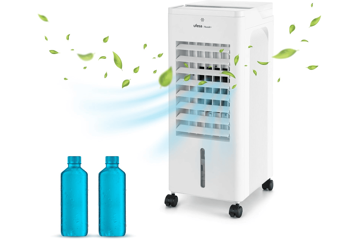 Ufesa Nuuk Plus climatiseur mobile 3 en 1 blanc avec télécommande