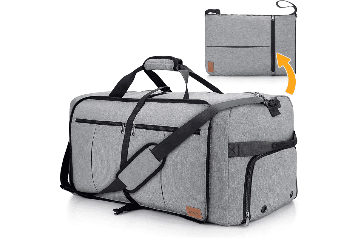 Bon plan Amazon Urtala sac voyage pliable 100L compartiment chaussures etanche bagage cabine mai 2026