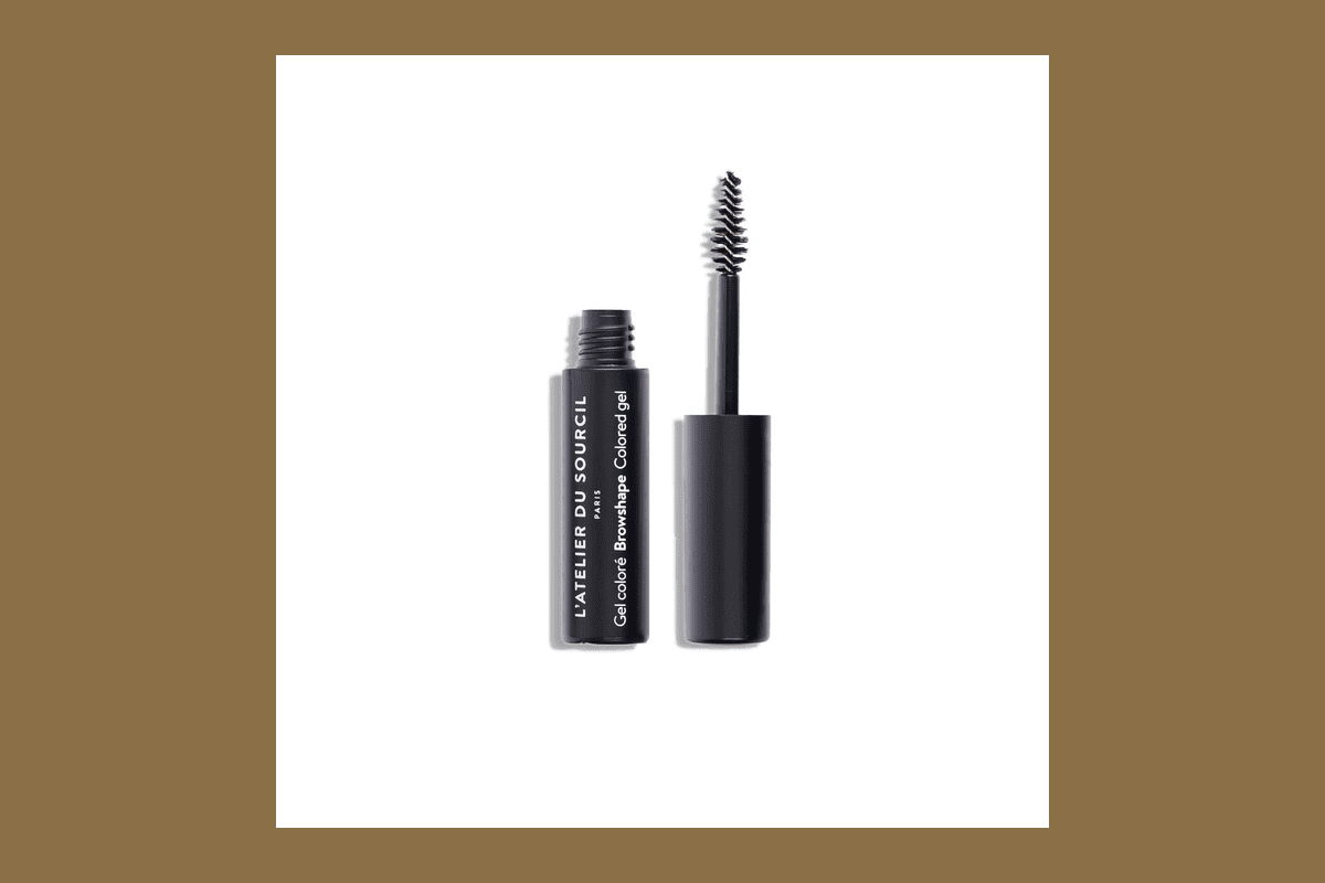 Browshape gel coloré sourcils brosse mascara densifie fixe sans trace 19,44 euros L'Atelier du Sourcil