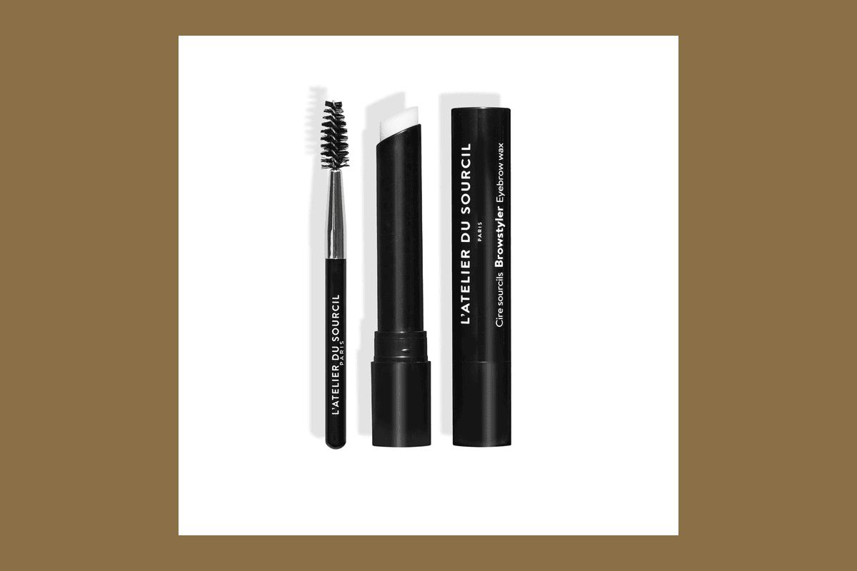 Browstyler cire coiffante sourcils coiffe redresse sculpte sans effet collant résidus formule universelle 22 euros L'Atelier du Sourcil