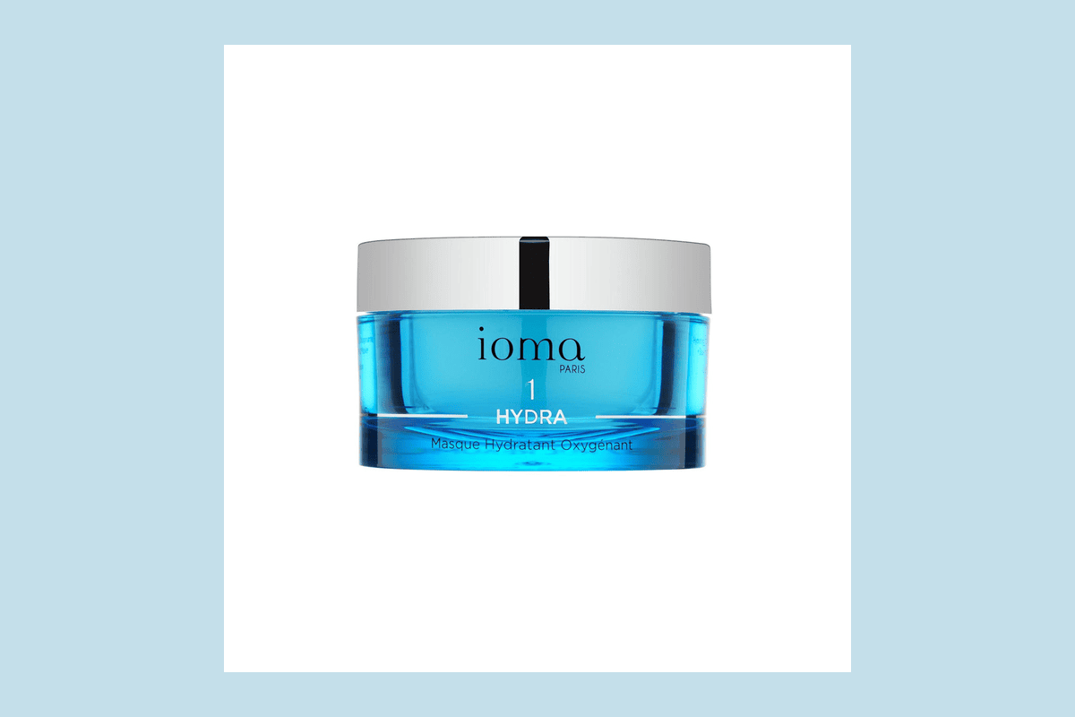 IOMA Paris Masque Hydratant Oxygénant soin visage détoxifie protège pollution hydrate illumine teint 29,25 euros L'Atelier du Sourcil