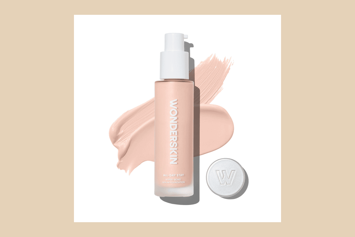 Wonderskin Hyper-Bond Serum Foundation fond de teint 4-en-1 tenue 24h waterproof niacinamide peptides 20 teintes 26,25 euros L'Atelier du Sourcil