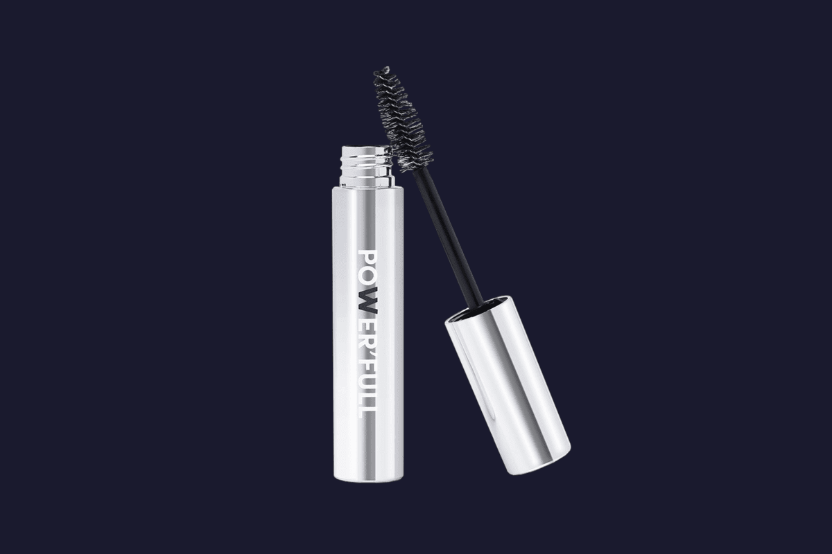 Wonderskin Power'Full Mascara Flexicurl O2 cils recourbés allongés densifiés brosse sablier 18,40 euros L'Atelier du Sourcil