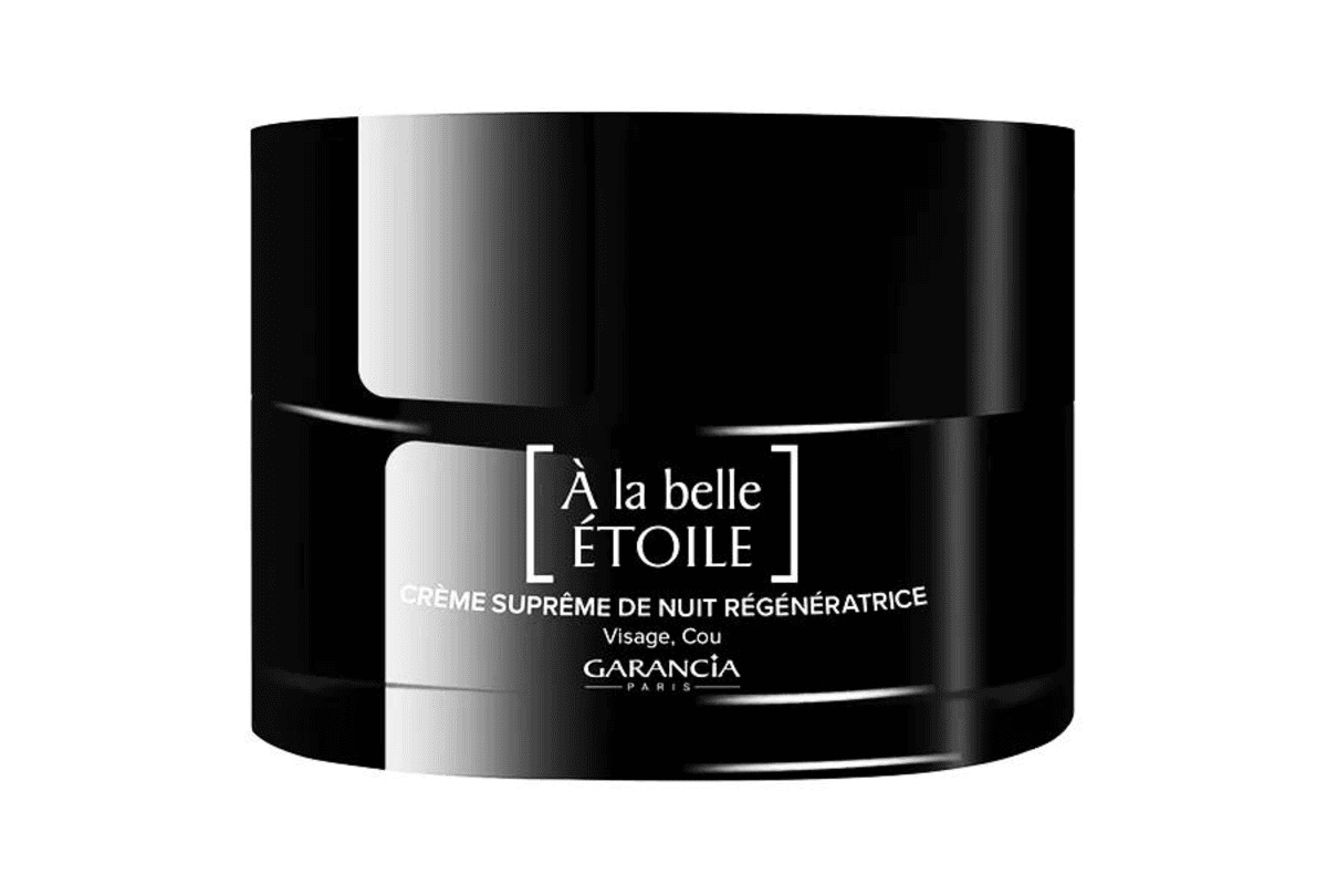 Pot de crème Garancia À la Belle Étoile Crème Suprême de Nuit Régénératrice Visage et Cou 40 ml