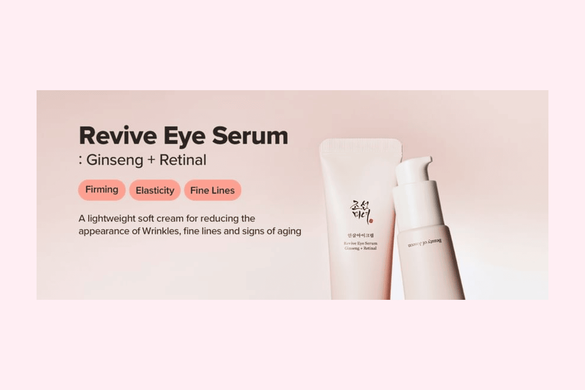 Beauty of Joseon Duo Revive Eye Serum sérum yeux anti-cernes anti-poches 30 ml plus 10 ml K-beauty coréenne YesStyle 13,98 euros au lieu de 23,30 euros