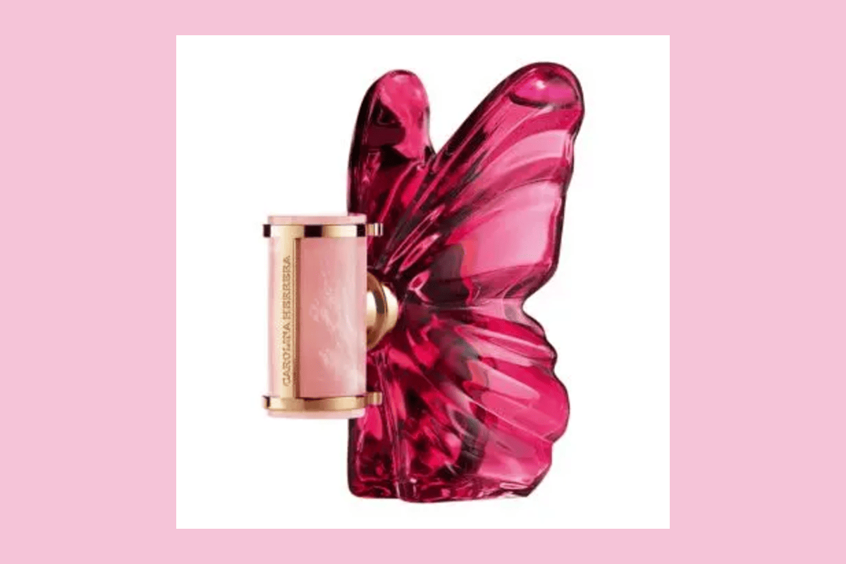 Carolina Herrera La Bomba Eau de Parfum femme flacon papillon fuchsia rose pitaya pivoine vanille solaire floral fruité Beauty Success dès 77,90 euros
