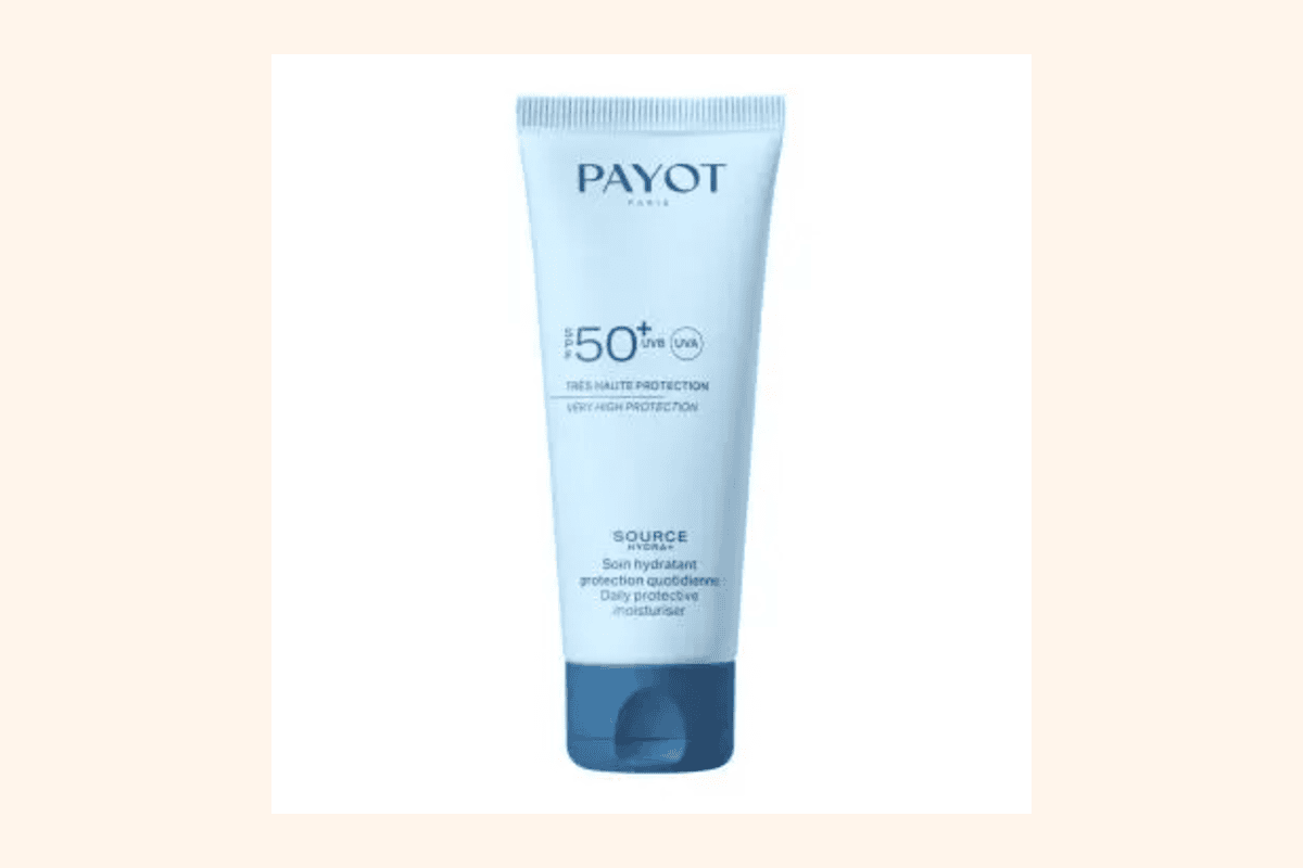 Payot Source Hydra+ Soin Hydratant SPF50+ 50 ml soin 3-en-1 hydratation protection UV base maquillage complexe AQUAXYL jojoba peaux sensibles Beauty Success 42,80 euros