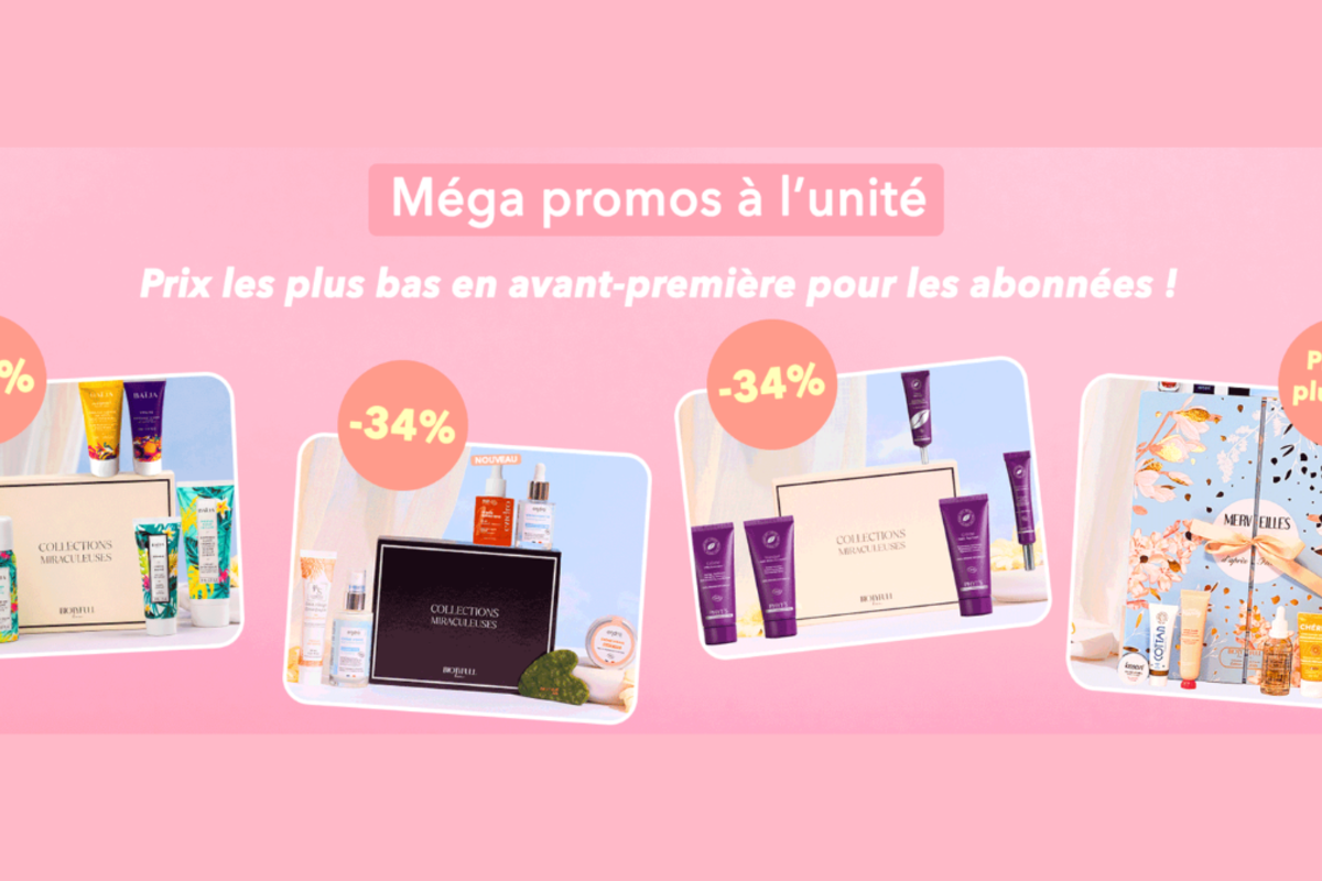 Bon plan Biotyfull Box 4 idees cadeaux BAIJA ENDRO PHYTS calendrier beaute avant-premiere abonnees mai 2026