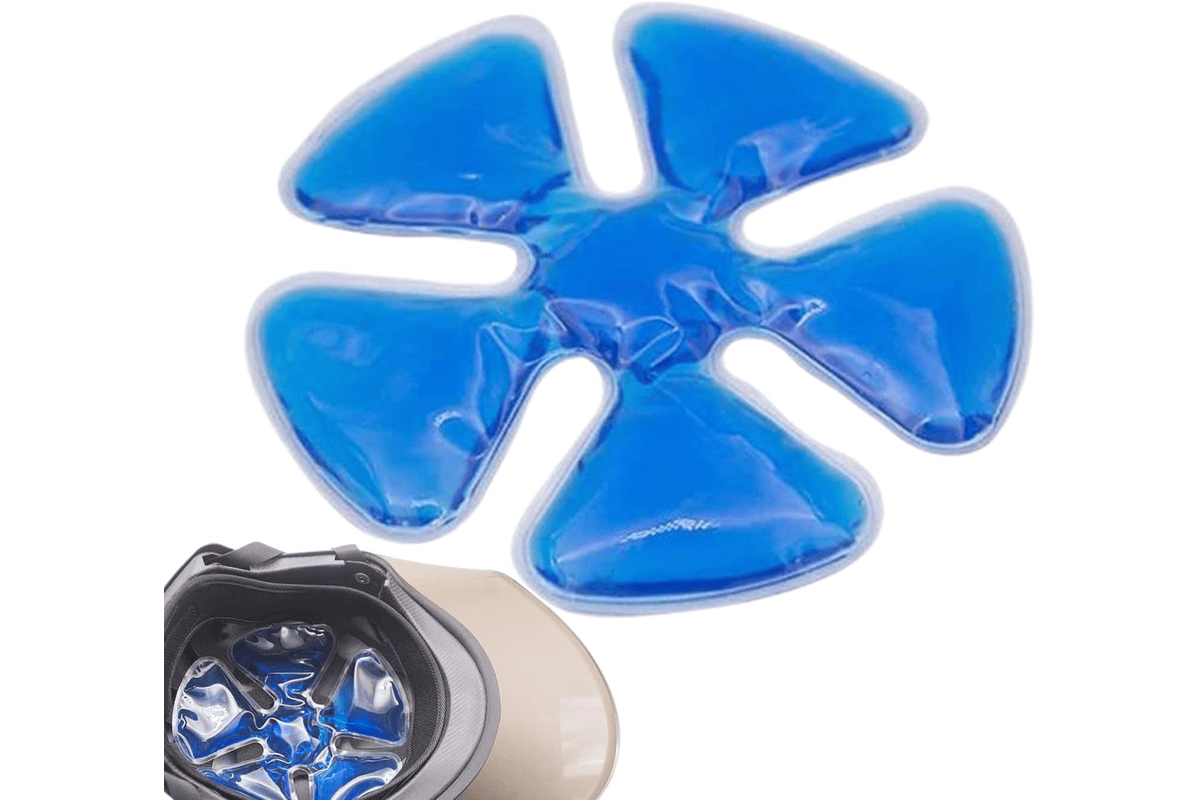 Bonnet rafraîchissant avec gel doublure rafraîchissante respirante pour casque insert de refroidissement réutilisable pour chapeau 7,55 € Amazon