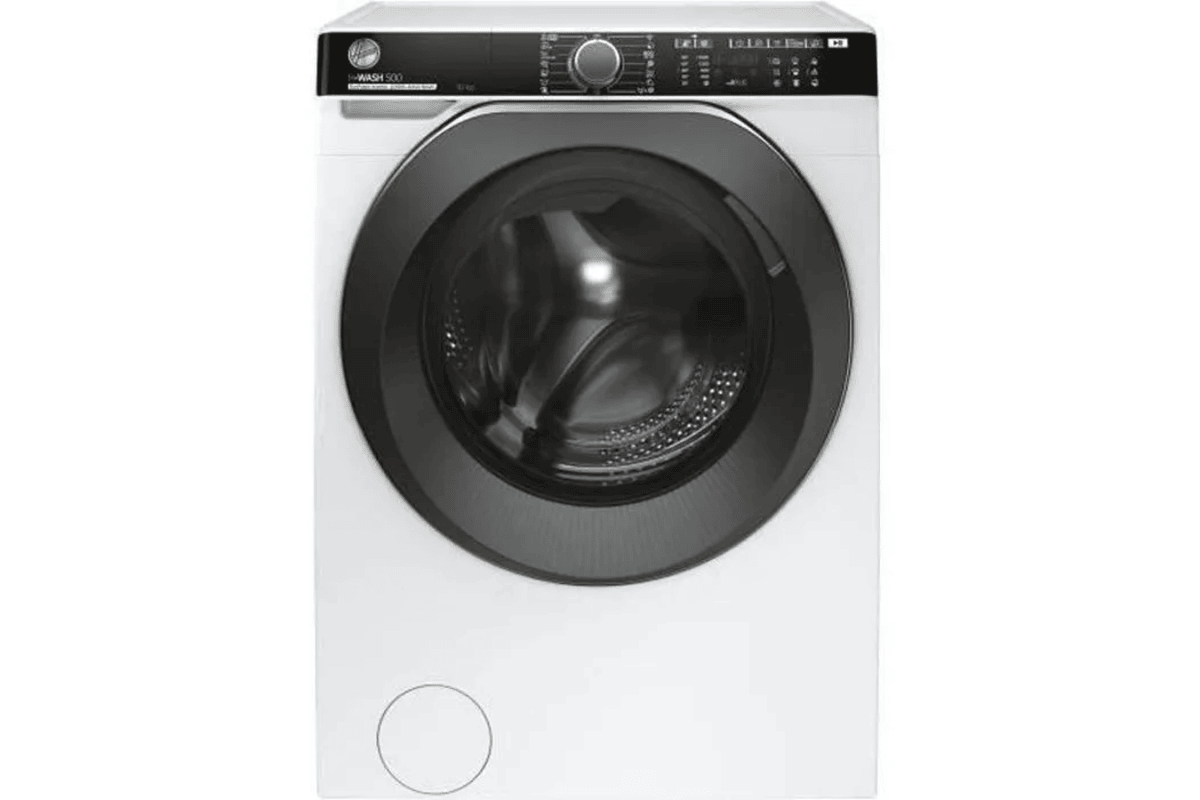 Lave-linge hublot Hoover HWP 610AMBC/1-S H-WASH 500 PRO 10 kg 1600 tours minute Classe A connecté Wi-Fi Bluetooth application hOn vapeur moteur inverter Cdiscount 279,99 euros juillet 2026
