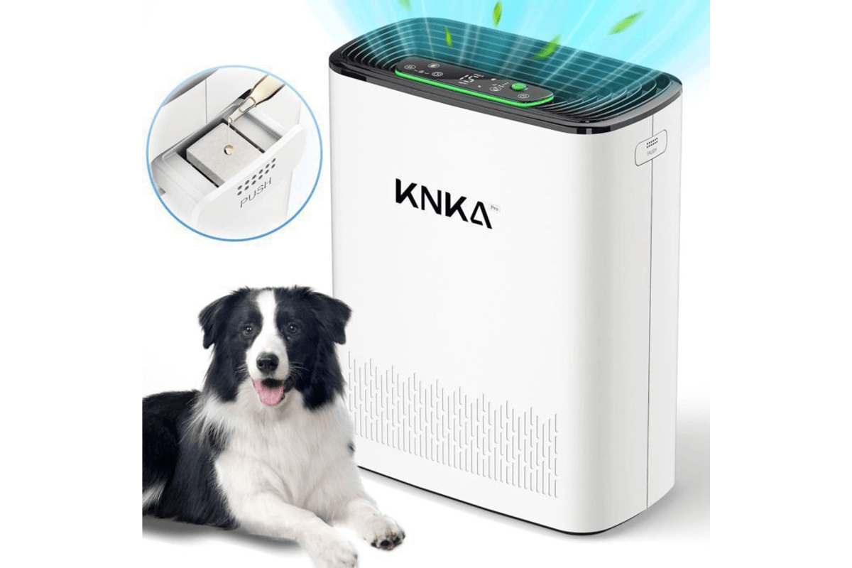 KNKA Pro APH3000 — Purificateur d'air CADR 300 m³/h, filtration 99,97 %, diffuseur d'aromathérapie Cdiscount 84,99 euros juillet 2026 bon plan