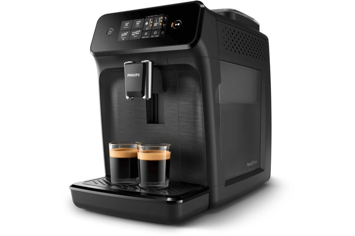Philips EP1200/00 — Machine à café expresso avec broyeur céramique, Série 1200, 2 cafés, noir brossé Cdiscount 249,99 euros juillet 2026 bon plan