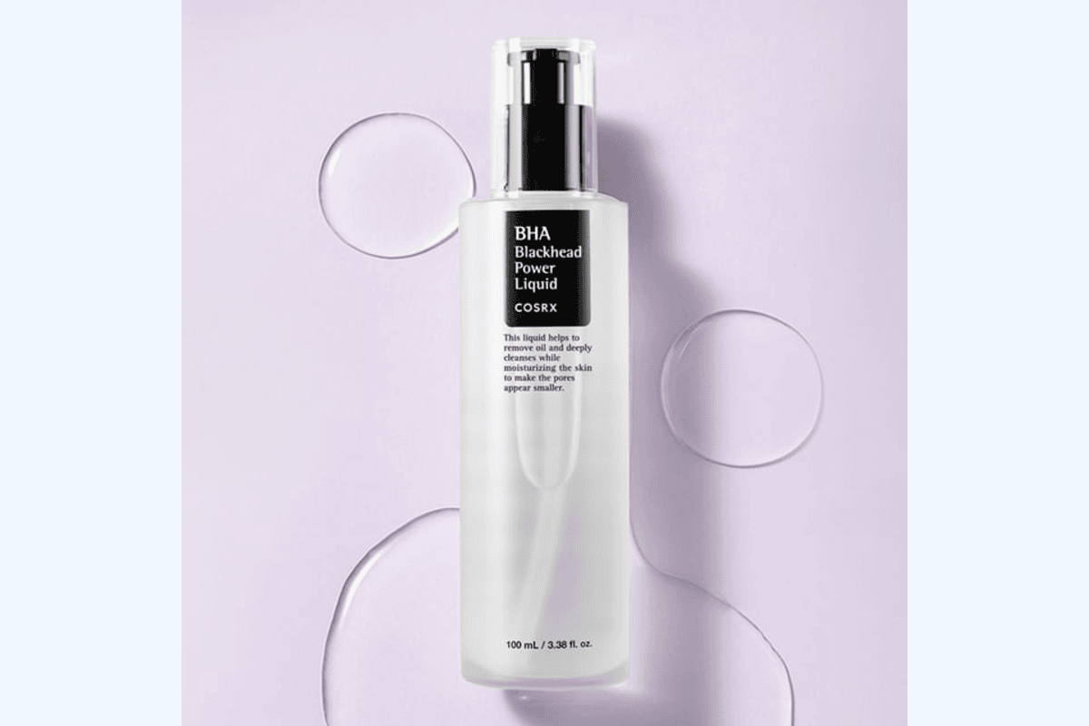 COSRX BHA Blackhead Power Liquid 100 ml exfoliant chimique salicylate de bétaïne 4 % anti-points noirs pores dilatés flacon blanc YesStyle 24 € au lieu de 30 €