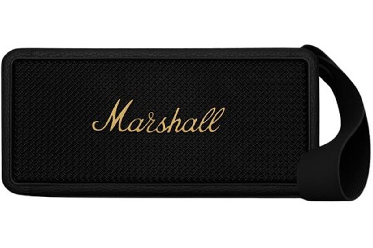 Enceinte Bluetooth portable Marshall Middleton noire en promotion chez Darty