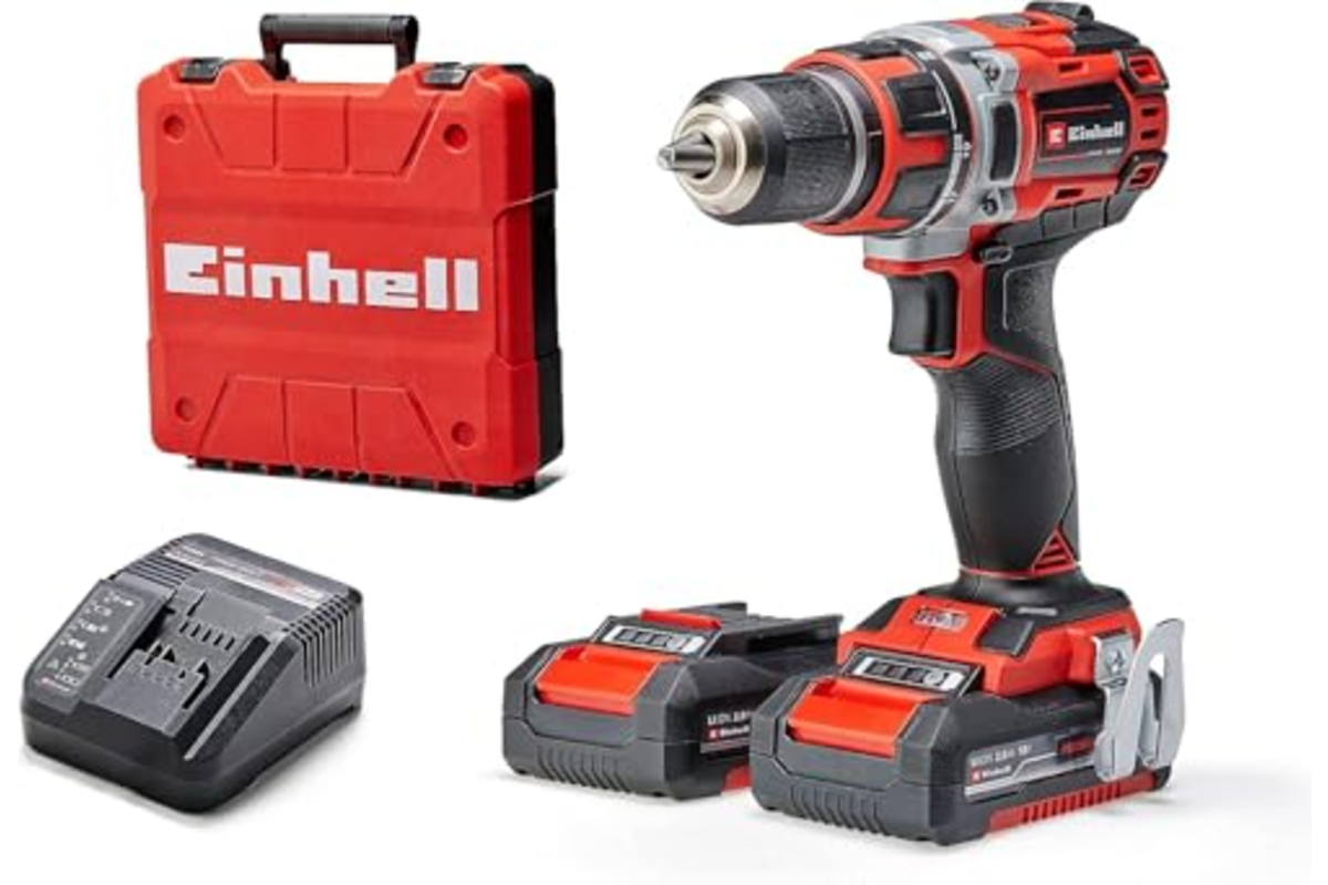 Einhell Professional TP-CD 18/50 Li BL perceuse visseuse 18V brushless 2 batteries 2 Ah chargeur bon plan amazon mai 2026