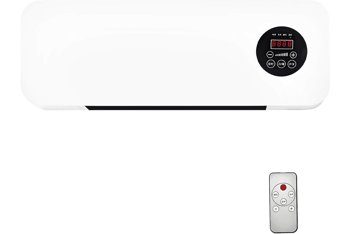 Epicooler climatiseur ventilateur mural réversible split avec télécommande sans unité extérieure portable compact 104,99 € Amazon