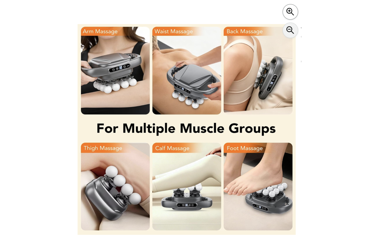 IKG Pistolet de Massage : utilisable sur tout le corps