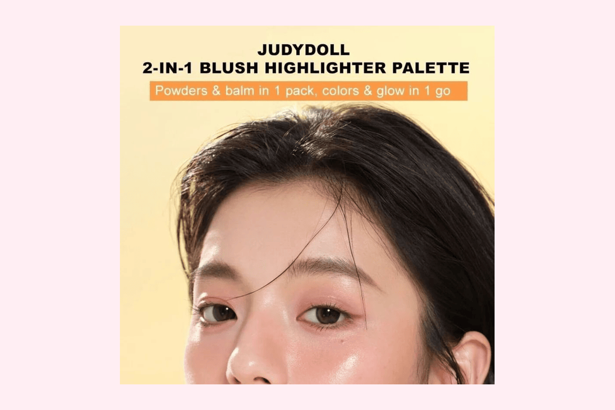 Judydoll Palette blush et highlighter 1-3 4 teintes 9g palette maquillage joues enlumineur K-beauty coréenne YesStyle 9,82 euros au lieu de 16,37 euros