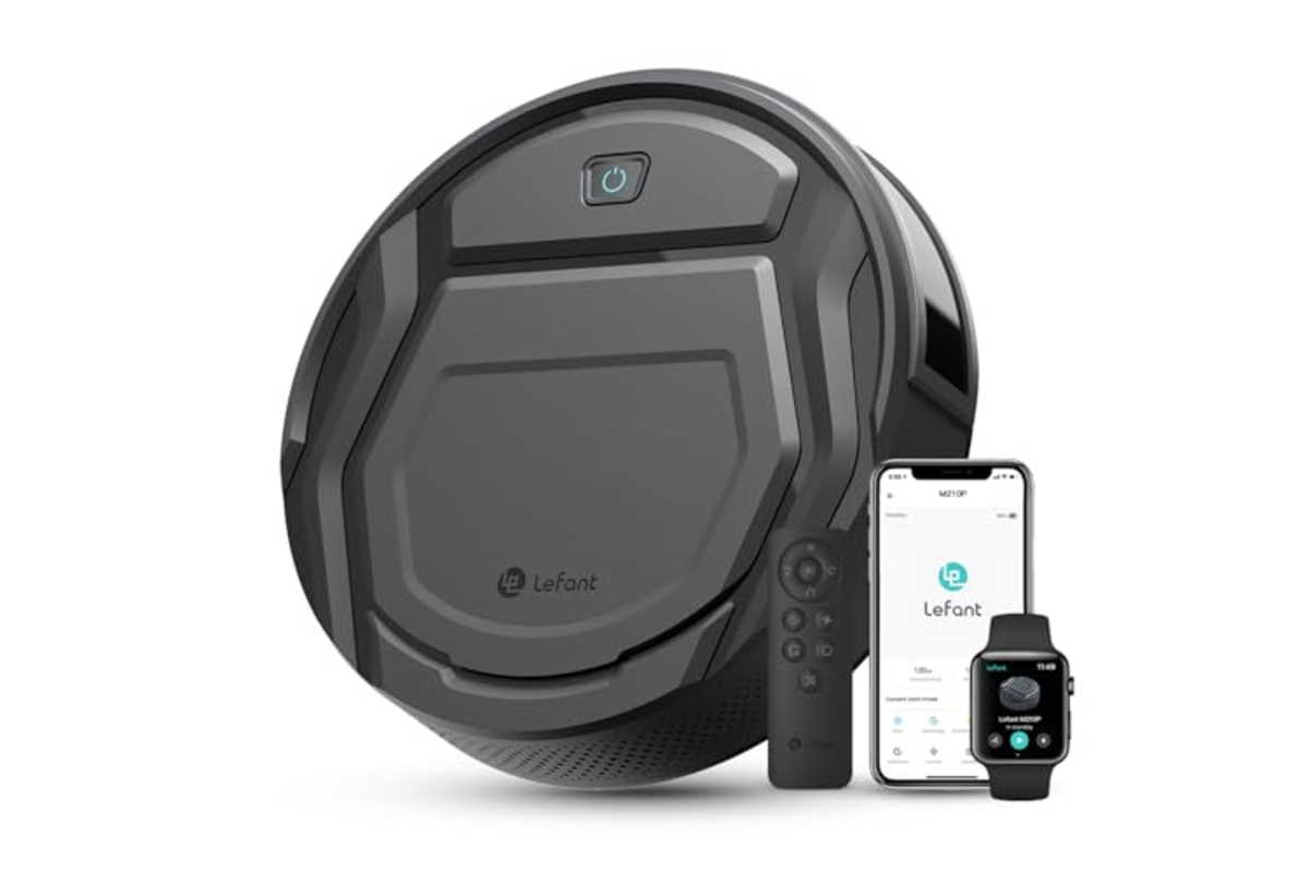 Lefant M210P Robot Aspirateur WiFi Alexa connecté 89,98€ Amazon -70%