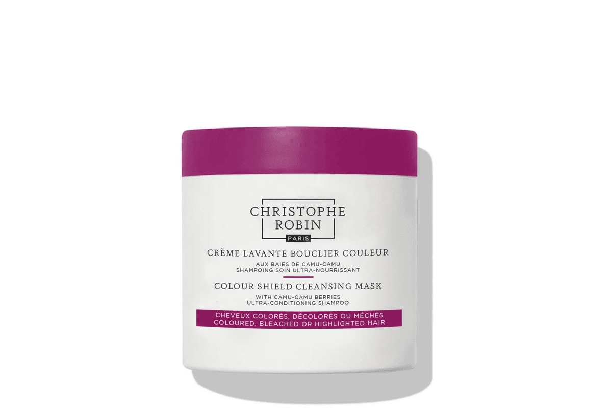 Christophe Robin crème lavante bouclier couleur baies Camu-Camu 250 ml sans sulfates cheveux colorés antioxydant