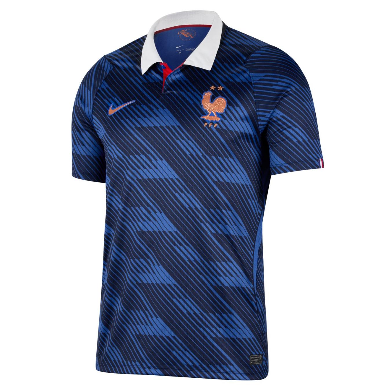 Maillot Nike France domicile 2026 2027 bleu Stadium Replica