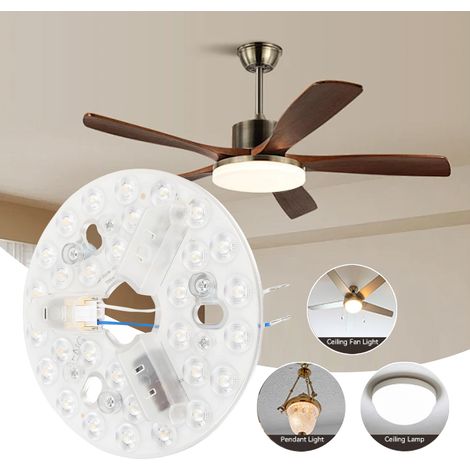 Module d’éclairage LED Ej.Life 15 W pour ventilateur de plafond