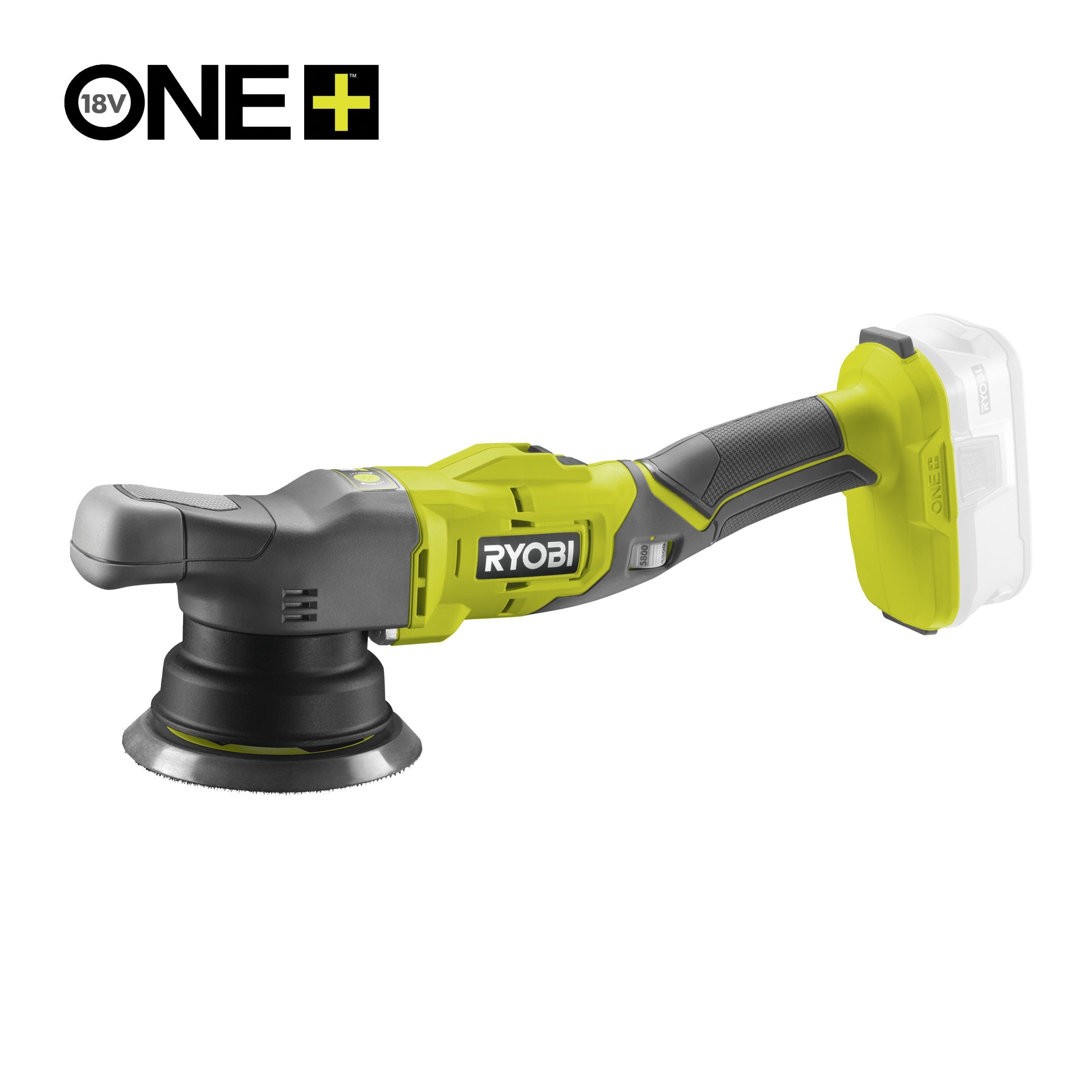 Polisseuse sans fil Ryobi R18P 18V ONE+ vendue avec batterie 4 Ah et chargeur chez ManoMano