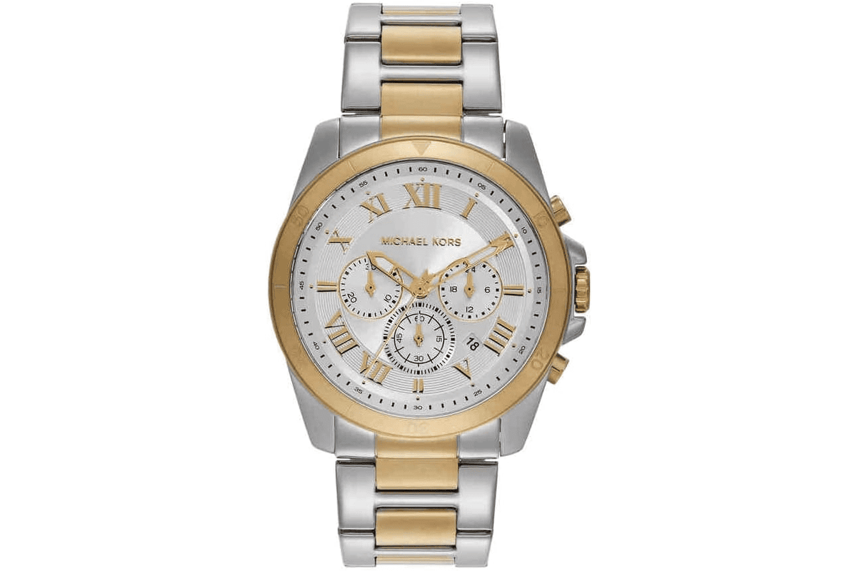 Montre Michael Kors MK9183 Alek chronographe acier inoxydable homme 142,49 € Amazon
