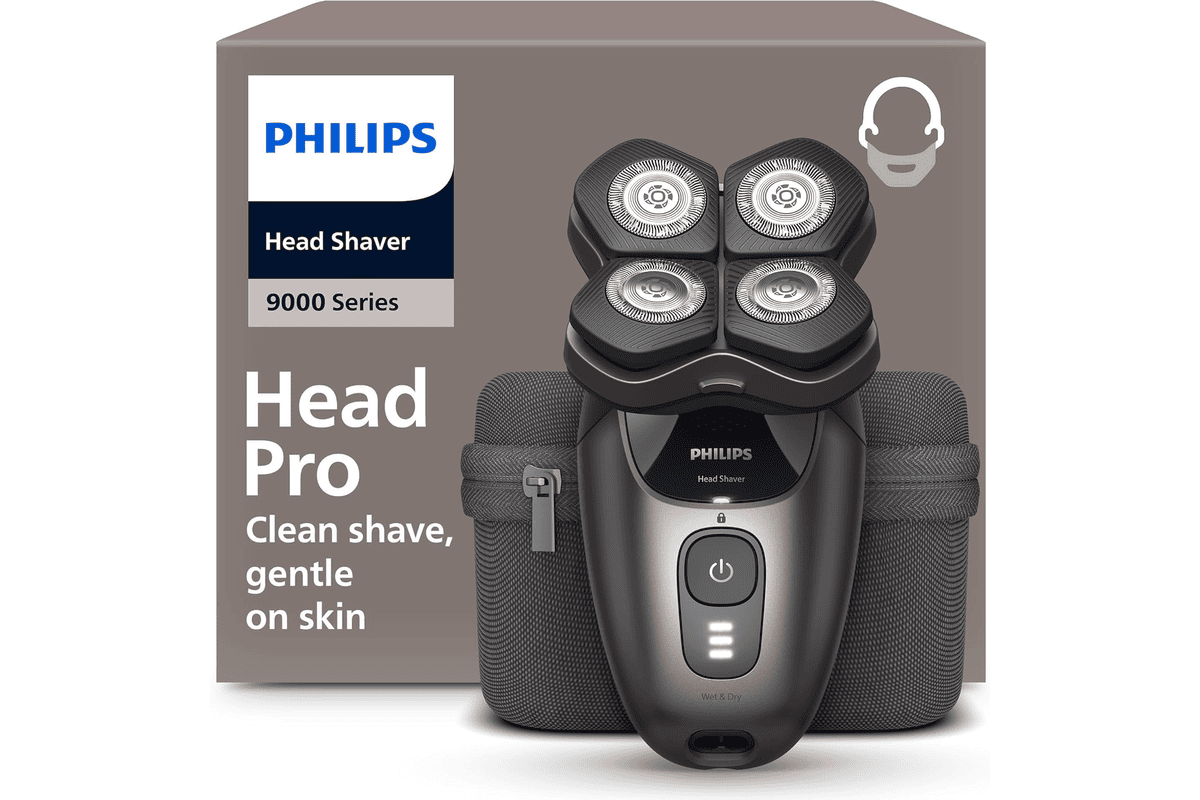 Philips HS9980 15 rasoir electrique tete flexible 360 degres lames ComfortCut homme barbe quotidien rasage doux peau sensible