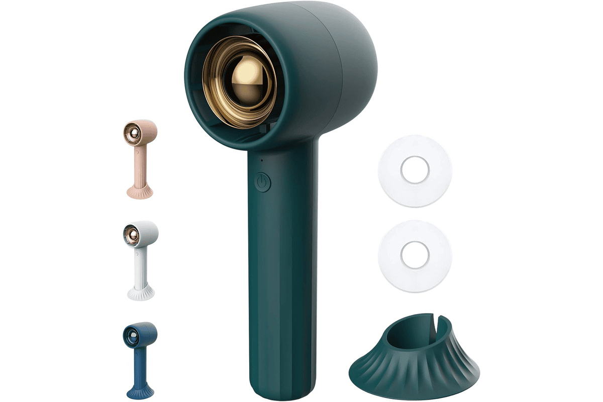 Ventilateur de poche HA1 à main rechargeable portable avec aromathérapie 3 vitesses ajustables voyage 19,99 € Amazon