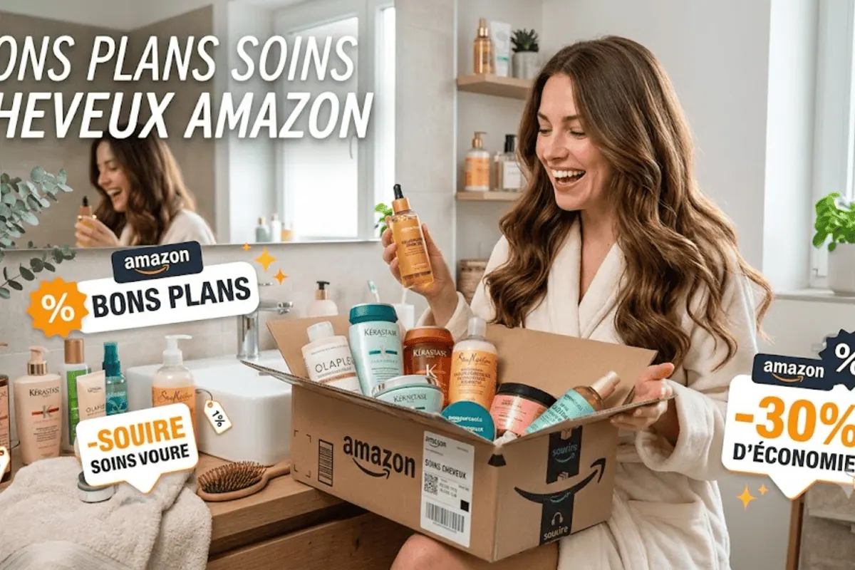 Sélection de shampoings, masques, huiles et soins capillaires à comparer sur Amazon