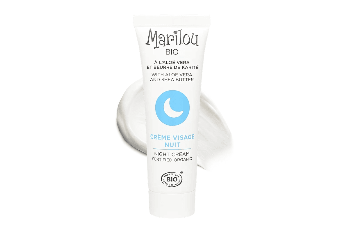 Marilou Bio Crème Hydatante Visage de Nuit Bio - Beurre de Karité et Alo… bon plan Amazon 2026-07-24