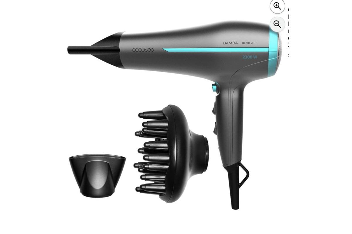 Cecotec Bamba IoniCare 5200 seche-cheveux 2300W avec diffuseur et buse