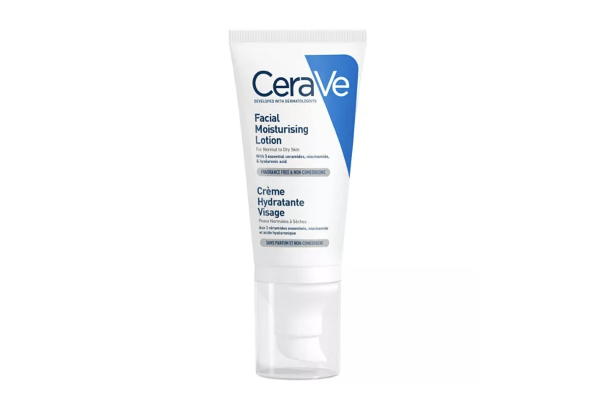 CeraVe Crème Hydratante Visage SPF50 avec 3 céramides essentiels