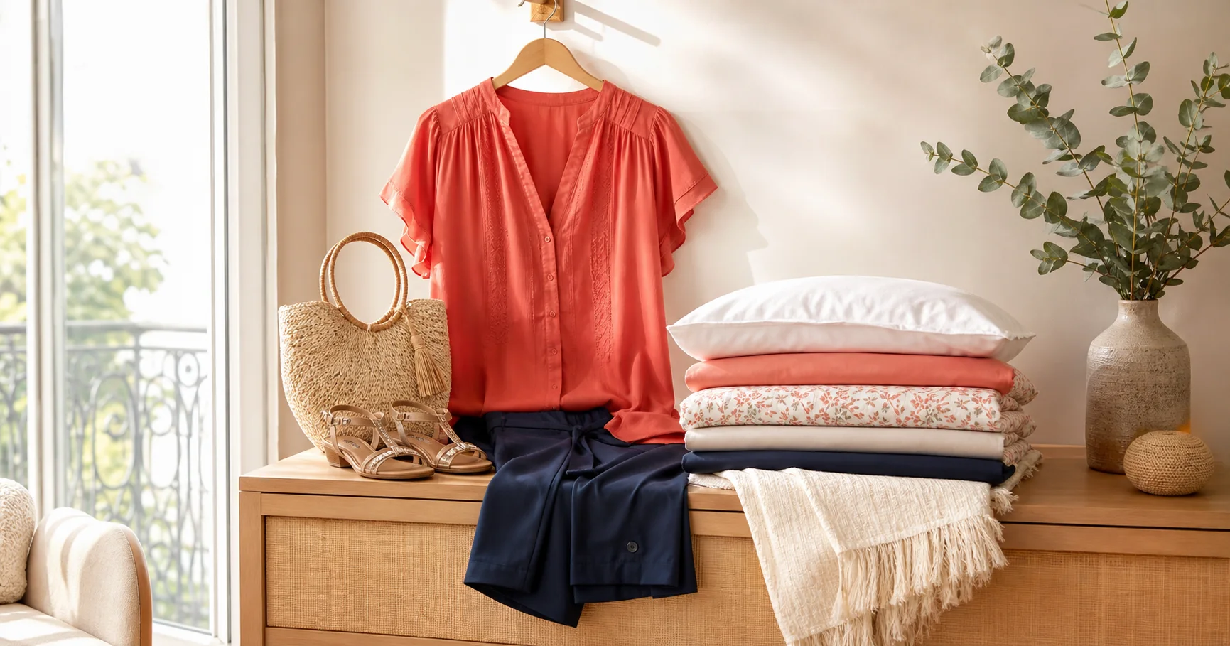 Sélection mode femme et linge de maison en promotion chez Blancheporte