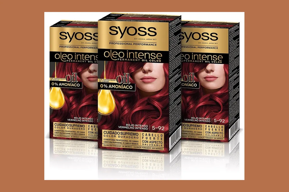 Syoss Oleo Intense coloration permanente sans ammoniaque couvre blancs 100 % huiles pénétrantes cheveux abîmés cuir chevelu sensible