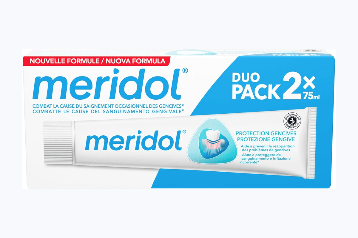 Méridol Dentifrice 2×75 ml protection gencives