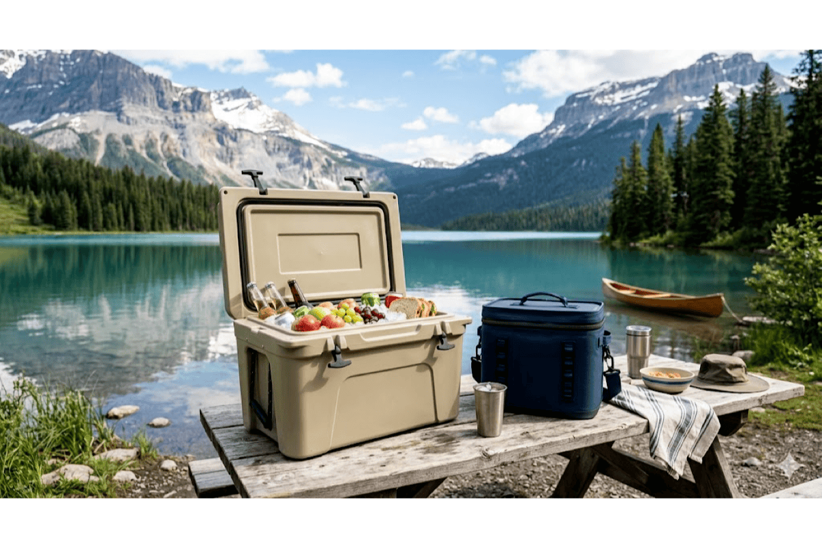 Comparatif meilleures glacieres Amazon 2026 rigide souple electrique 12V camping pique-nique plage bord de lac montagnes