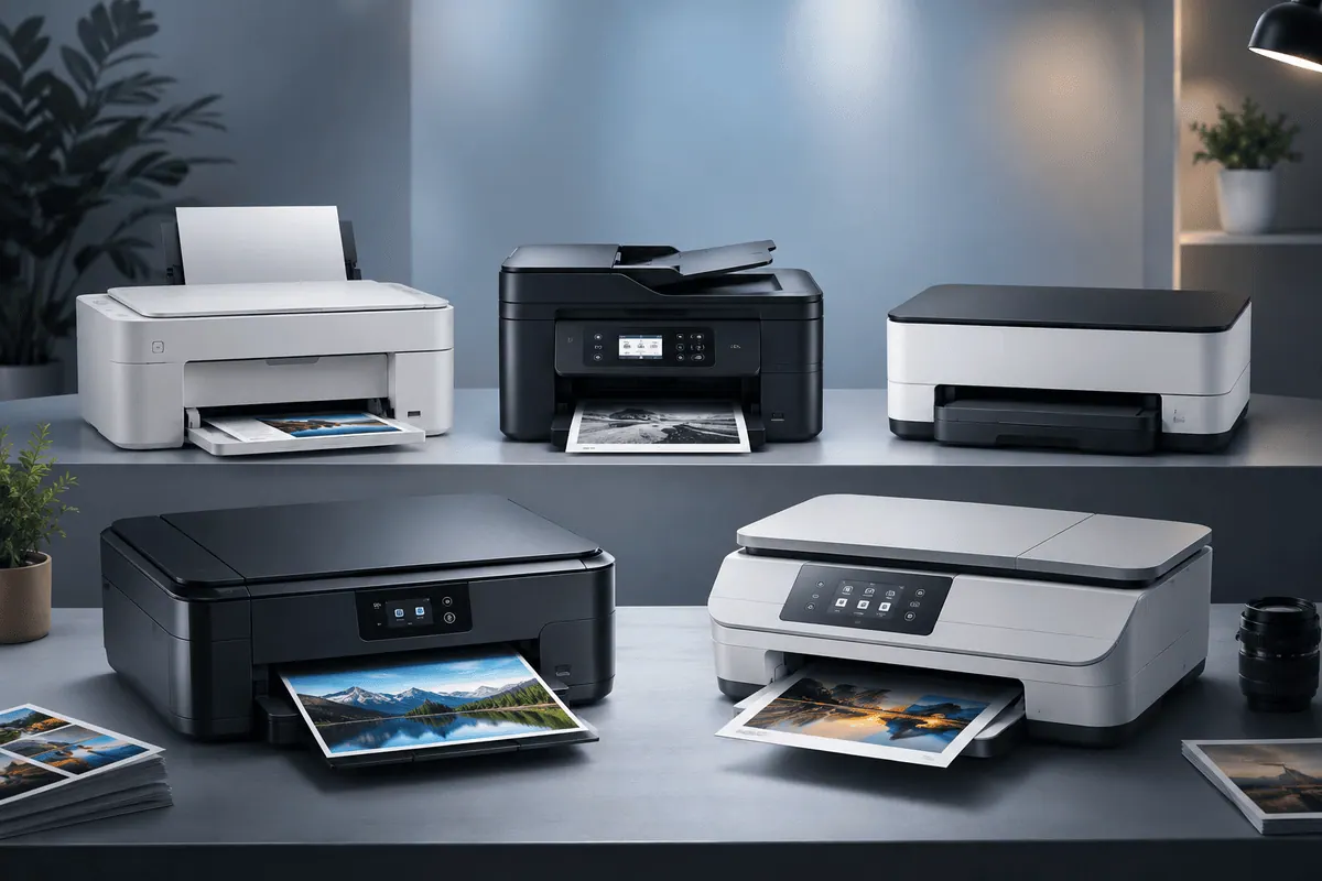 Comparatif des imprimantes Epson EcoTank, HP DeskJet, Canon PIXMA, Brother et HP OfficeJet Pro