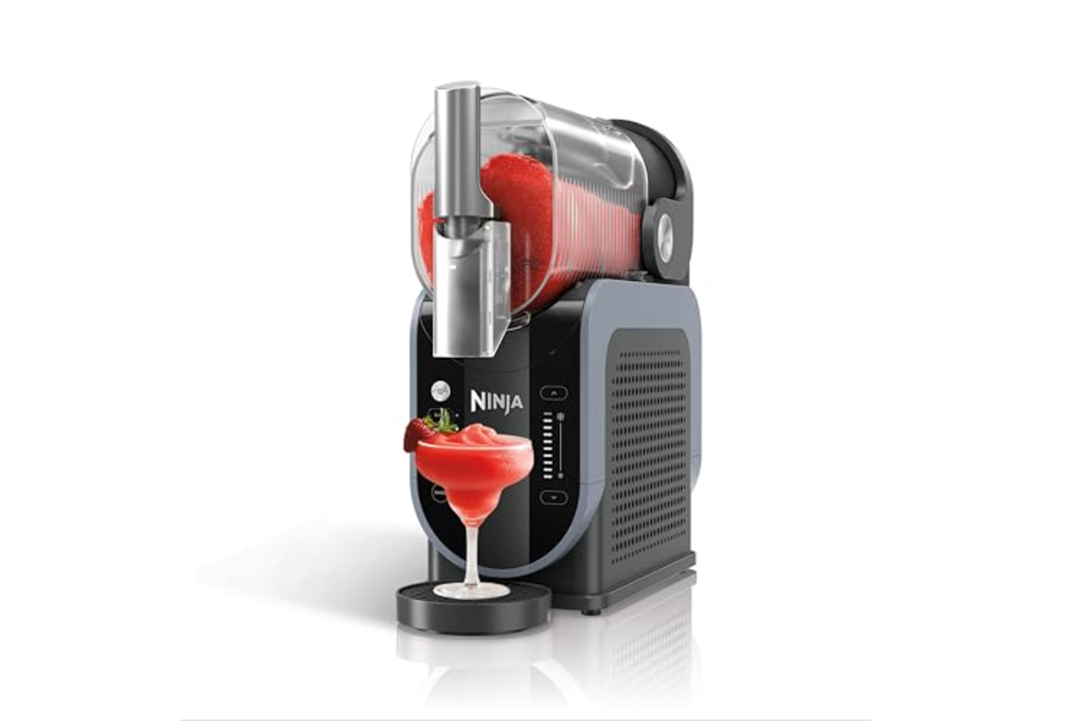 Ninja Slushi FS301EU machine boissons glacees granite cocktail milkshake 1,9 L 5 modes WhisperChill bleu