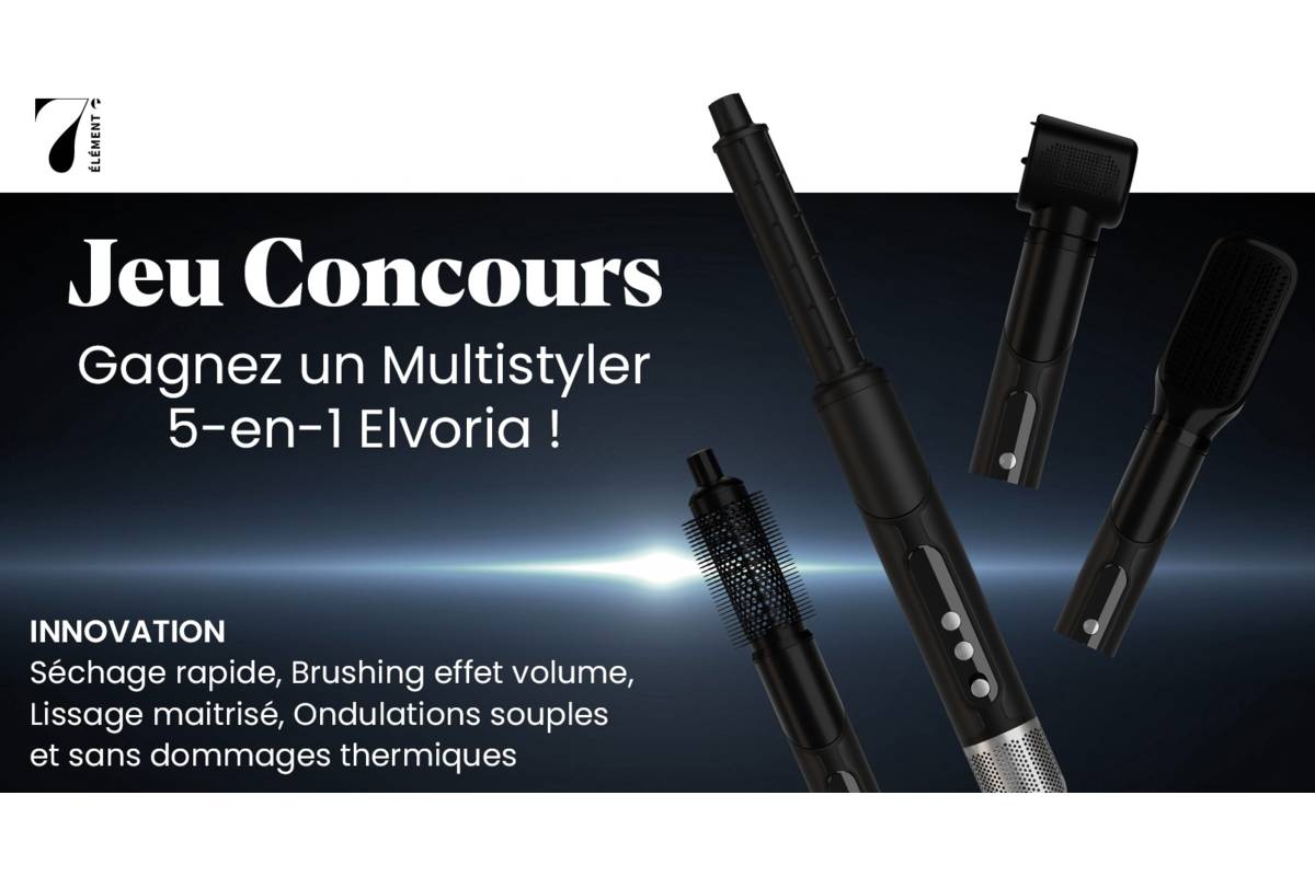 Concours Bleu Libellule Multistyler 5-en-1 Elvoria 7e ÉLÉMENT à gagner