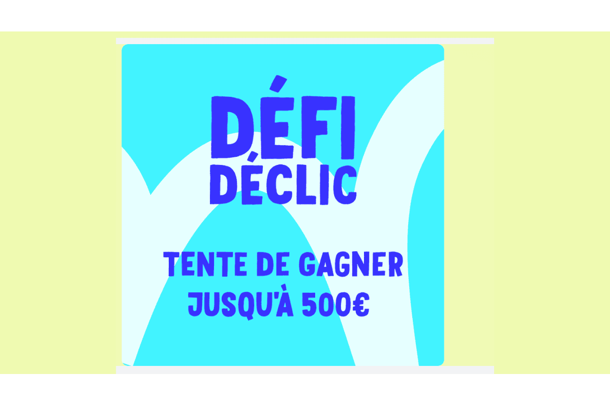 Concours Cdiscount Défi Déclic jeu instant gagnant sans obligation d'achat 60006 codes de réduction jusqu'à 500 euros à gagner du 1er juillet au 30 septembre 2026