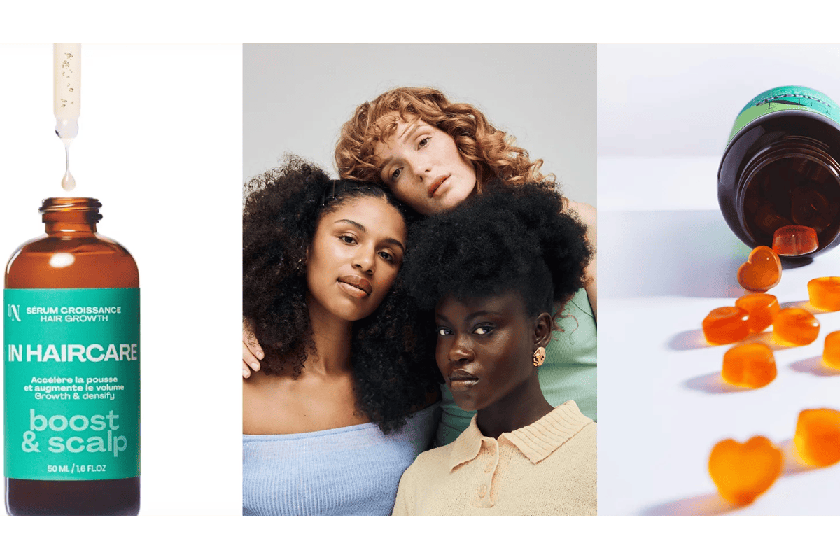 Concours Cosmopolitan IN Haircare routine pousse cheveux In and Out sérum boost scalp gummies compléments alimentaires