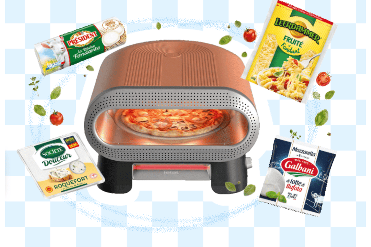 Concours Envie De Bien Manger Opé Été 2026 four à pizza Tefal et fromages Lactalis Président La Bûche Fondante Leerdammer Fruité Société Douceur Roquefort Galbani Mozzarella di Bufala à gagner jeu gratuit sans obligation d'achat