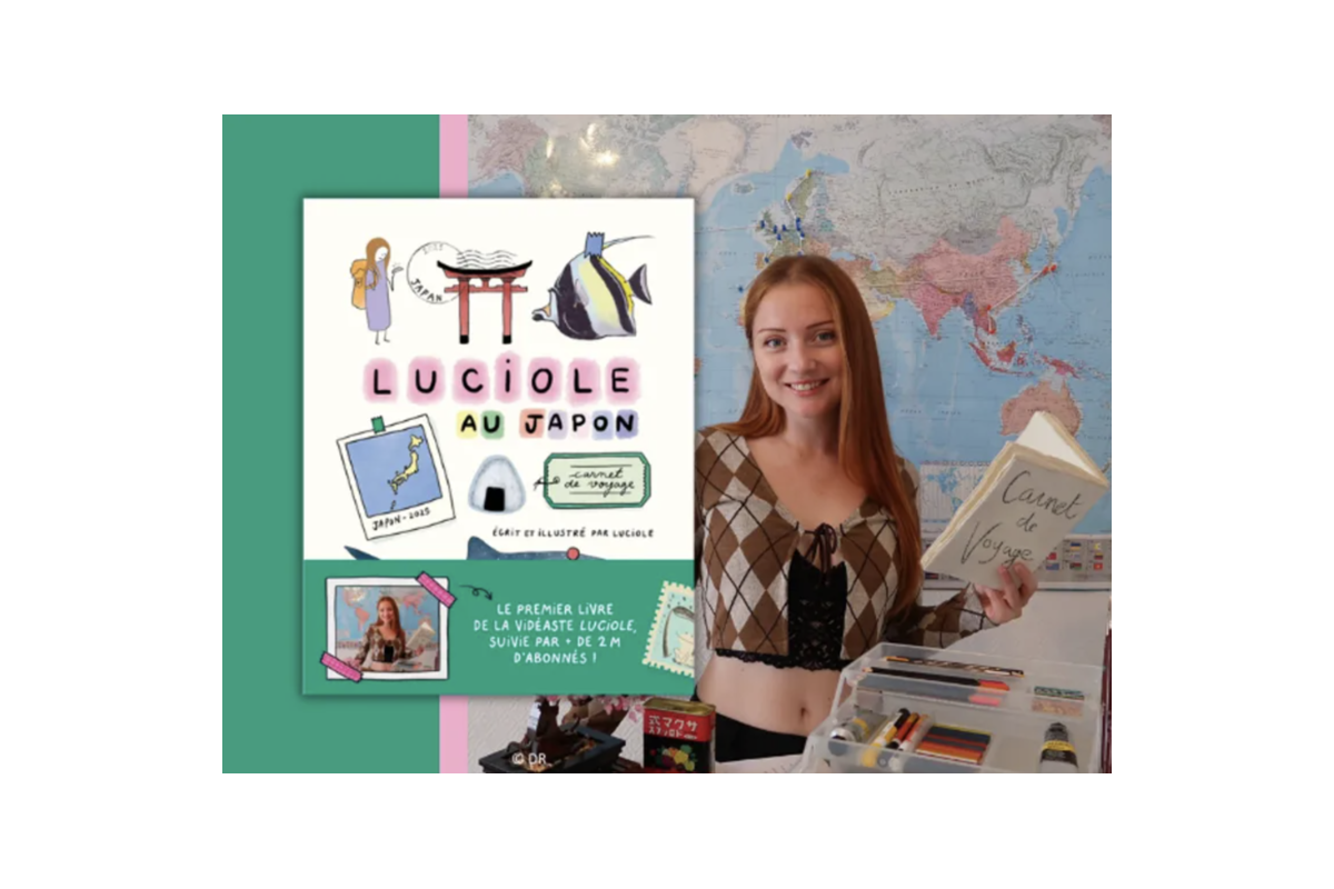 Concours Hachette Luciole au Japon livre carnet voyage tote bag stickers videaste Luciole 2 millions abonnes mai 2026
