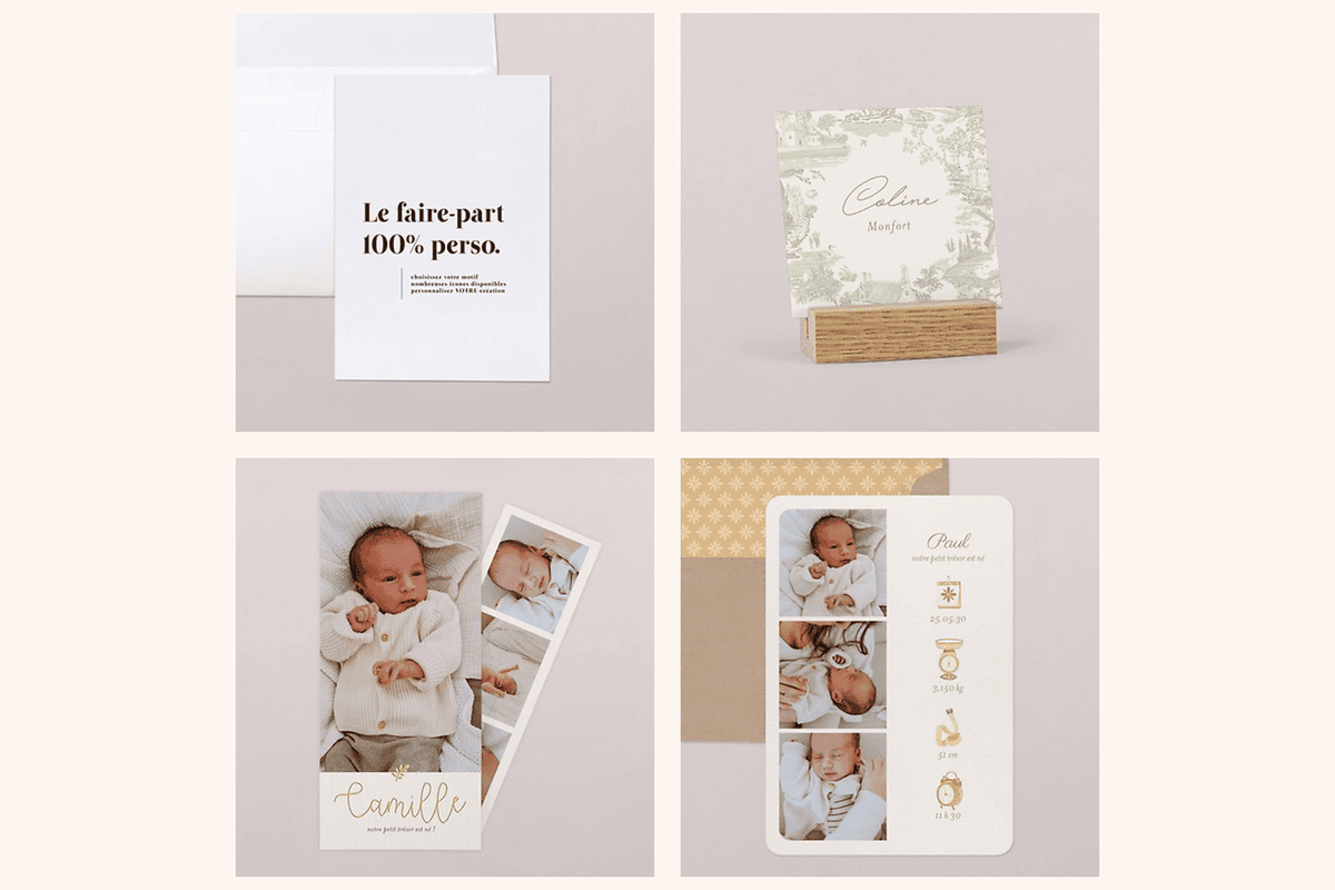 Concours La Boîte Rose Cotton Bird 2026 papeterie mariage faire-part save the date carte cadeau 150 euros mariage fond crème