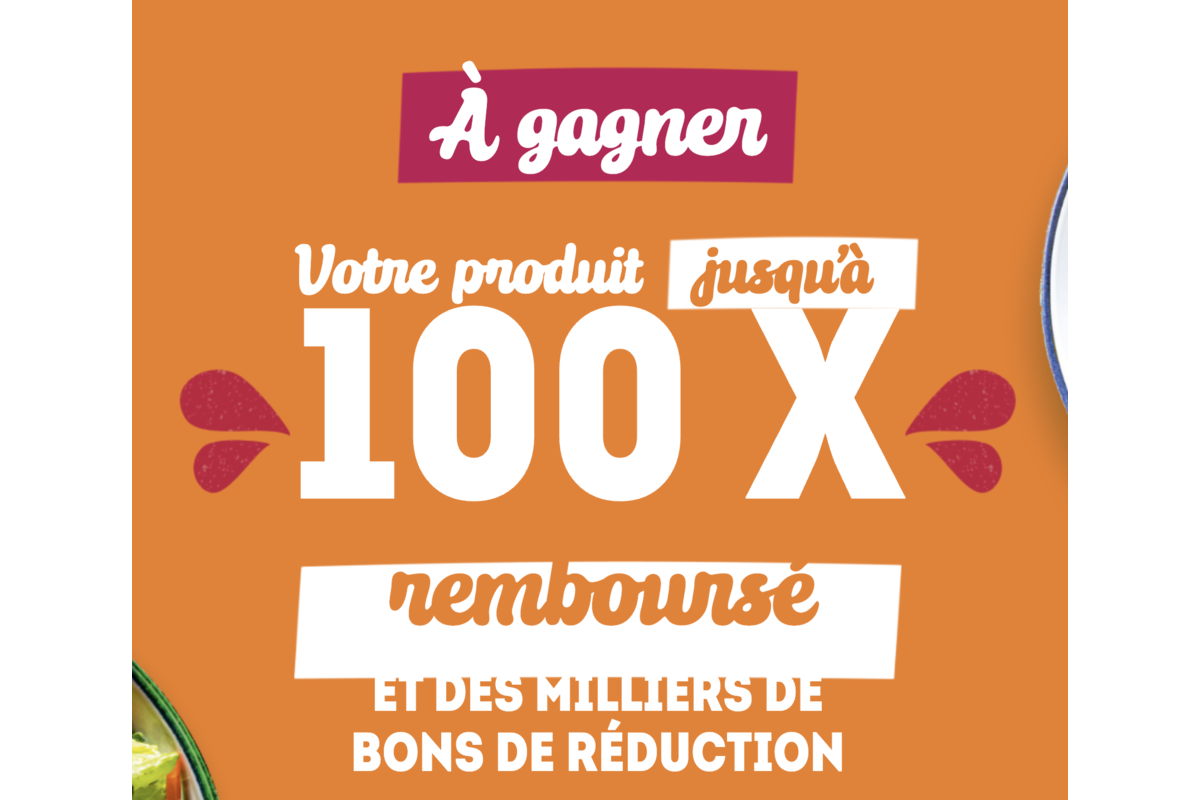Concours Les Crudettes Crudays Printemps : produit jusqu'à 100x remboursé
