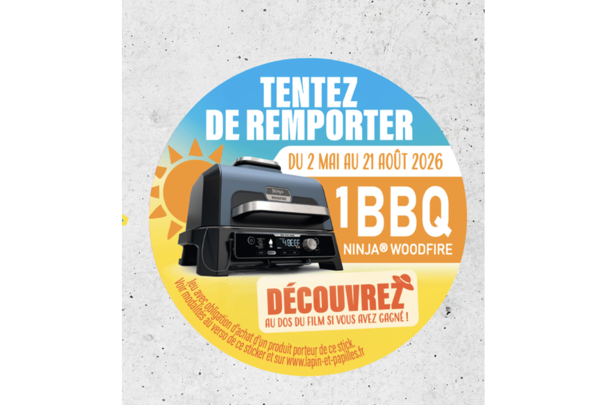 Concours LOEUL & PIRIOT été 2026 barbecue fumoir Ninja Woodfire Pro Connect XL à gagner