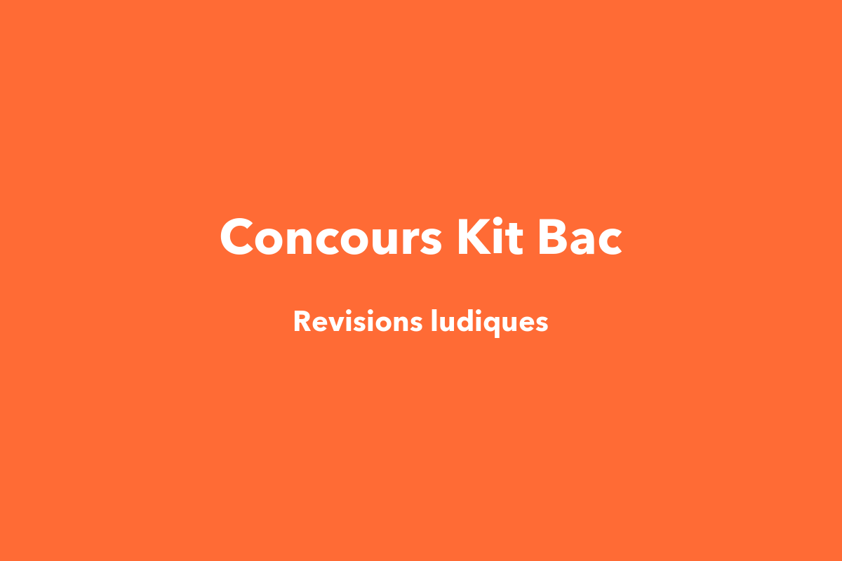 Concours coffrets Kit Bac révisions baccalauréat La Boîte à Bac Hygée Editions Ma Famille Zen mai 2026